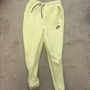 Nike Kids Yellow Jogger Pants Nike tech pants